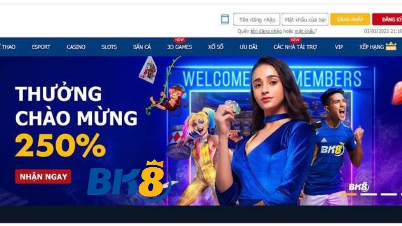 dang nhap bk8 2 Hoàn tất bước đăng nhập tài khoản BK8 và bắt đầu chơi game