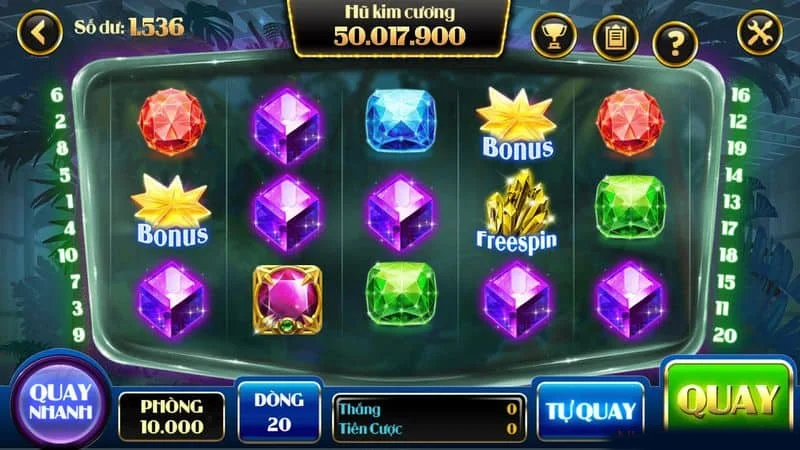 quay no hu 3 Tải ứng dụng chơi game quay hũ đơn giản về điện thoại.
